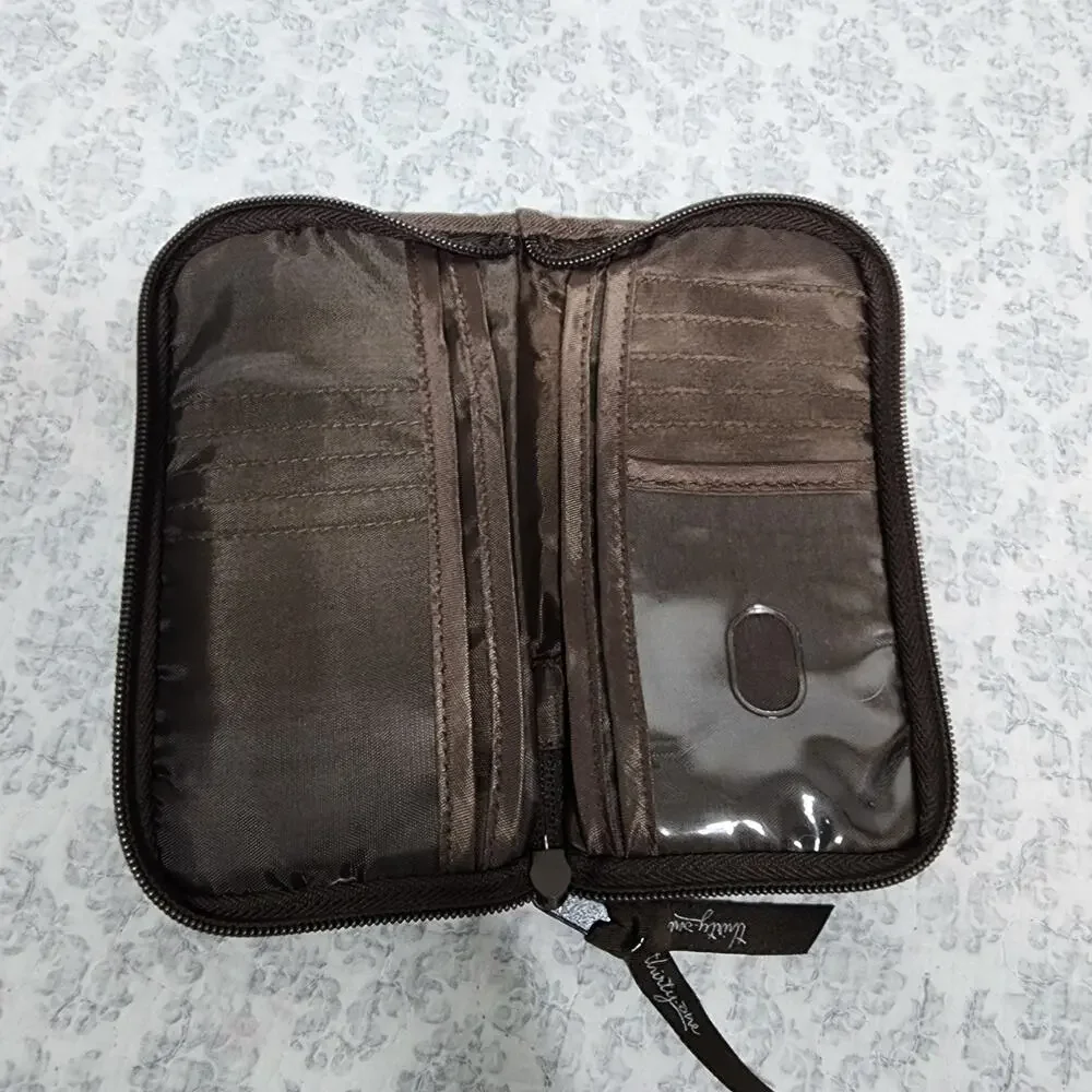 Thirty-One Soft Wallet Circle Dots Pattern